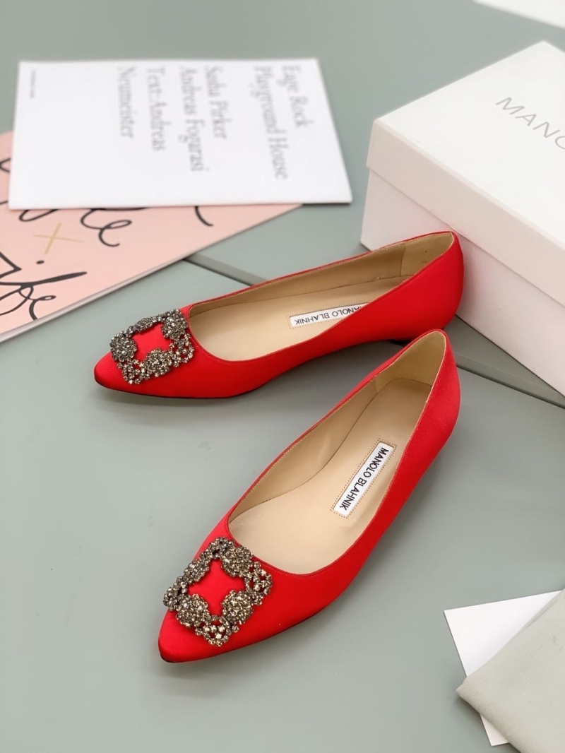 Manolo Blahnik flat shoes